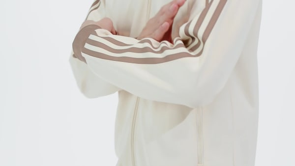 Blanc Veste de survêtement Adicolor Classics