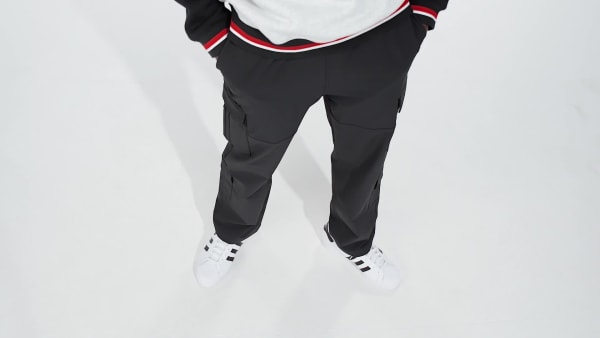 Nero Pantaloni Quad Cargo