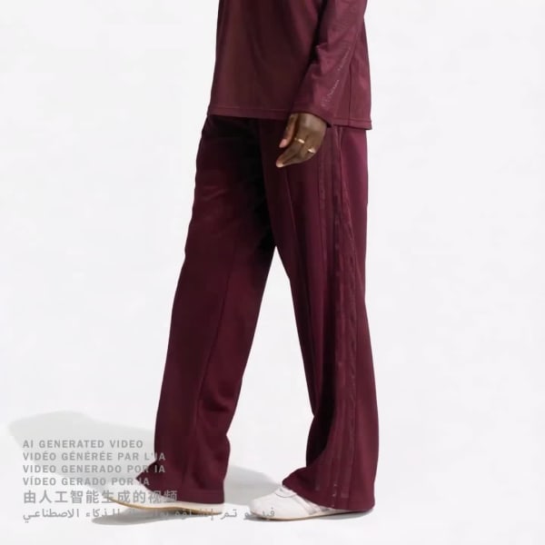 Burgundy FIREBIRD LACE SWEATPANTS