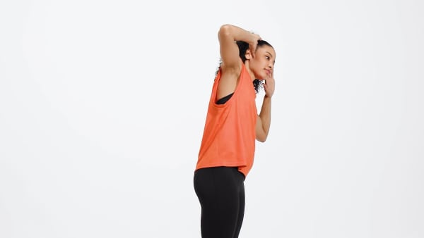 Orange Made To Be Remade Running Tanktop