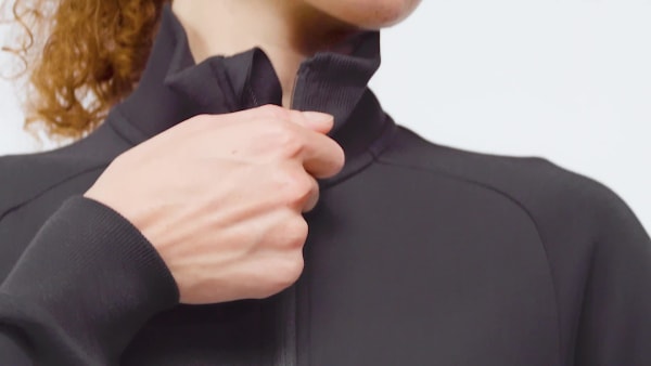 Nero Giacca da allenamento SOFT LUX SLIM