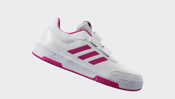 White Tensaur Hook and Loop Shoes