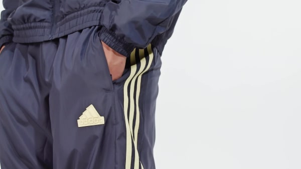 Adidas blue windbreaker pants store