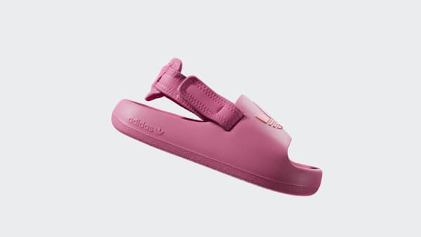 Ροζ Adifom Adilette Slides Kids