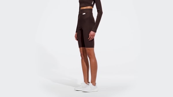 Brązowy Studio Lounge Ribbed Shorts SB355