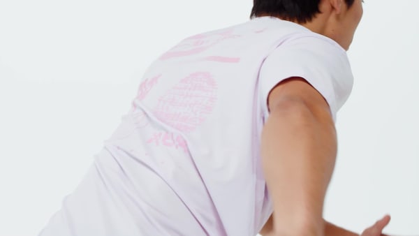 Violeta Camiseta adi365 adidas Runners
