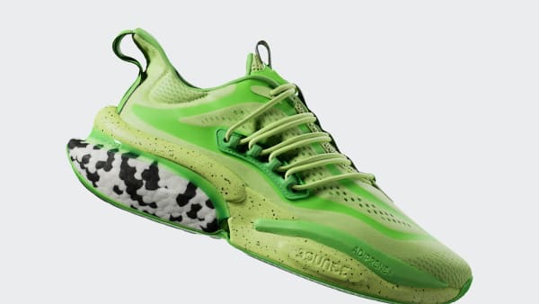 Green Alphaboost V1 Shoes