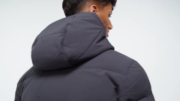 cerná Bunda Helionic CLIMAWARM Hooded Down