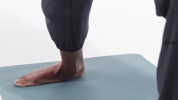 Negro Pantalón de Yoga Designed for Training 7/8