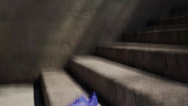 Azul Tenis de Running Supernova Stride