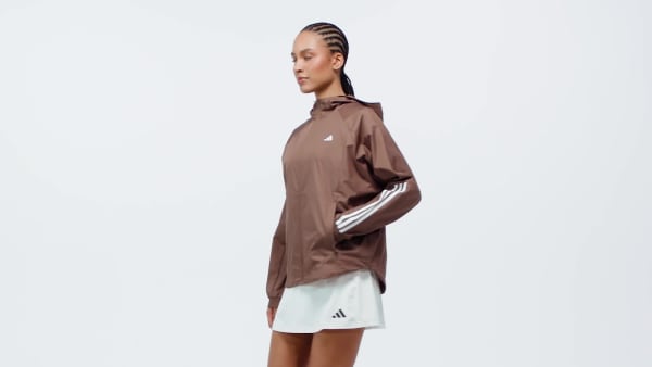 Brown WIND.RDY Hyperglam Windbreaker
