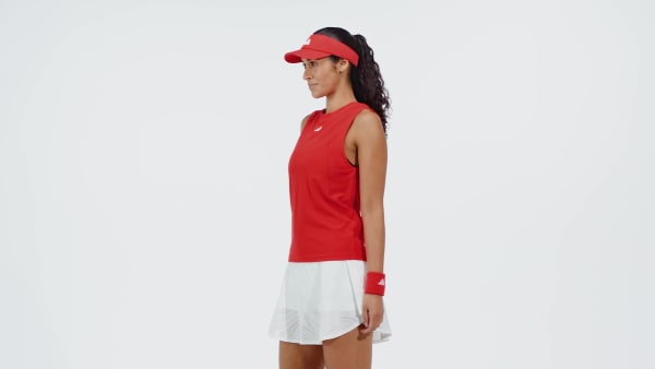 Red Tennis Pro Climacool+ Match Tank Top