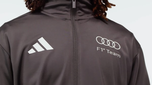 Black AUDI REVOLUT F1 TEAM DNA TRACK TOP