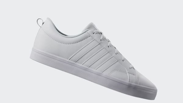 Adidas vs pace all white online