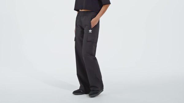 Zwart Black Ferns Essentials Woven Cargobroek