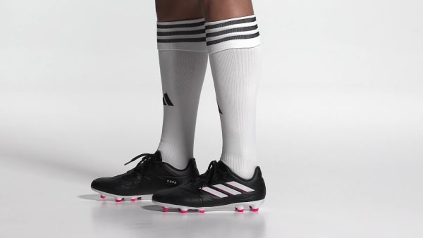 Black Copa Pure.3 Firm Ground Boots