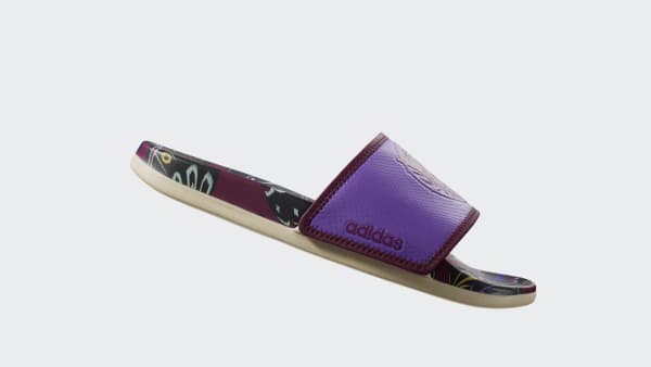 fialová Šľapky Adilette Comfort