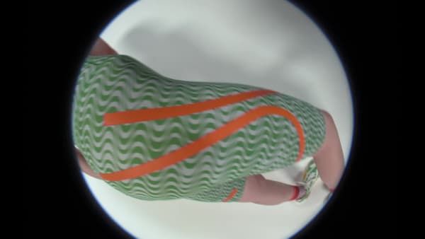 Green adidas by Stella McCartney TruePurpose Printed Cycling Leggings