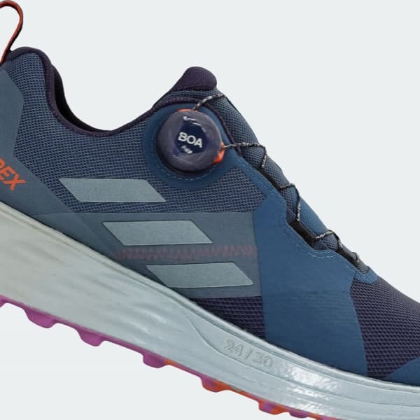 Zapatilla Terrex Two BOA® Trail Running - Azul adidas |