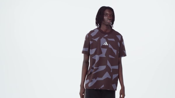 Brown AMG CAMO SHORT SLEEVE T-Shirt