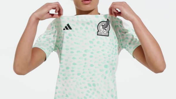 Adidas Women's Mexico 2023 Away Jersey, Medium, White
