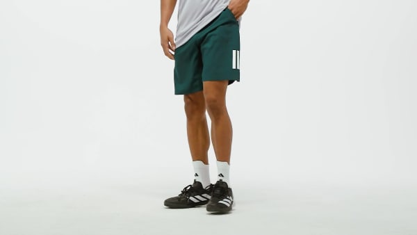 Verde Shorts de Tenis Club Climacool 3 Tiras