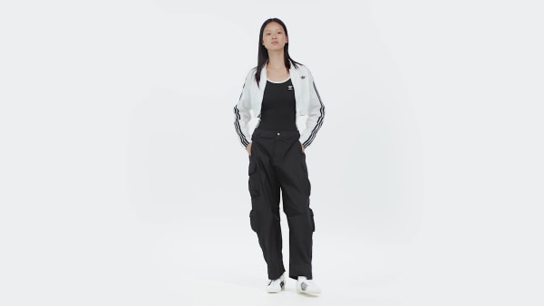 Svart Adicolor 3-Stripes Bodysuit