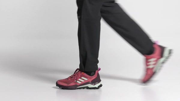 Red TERREX AX4 HIKING SHOES