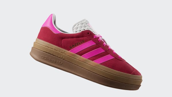 Rojo Zapatillas Gazelle Bold