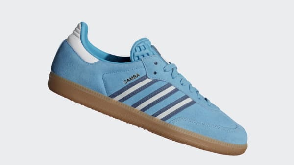 adidas Samba OG Shoes - Blue | Free Shipping with adiClub | adidas US