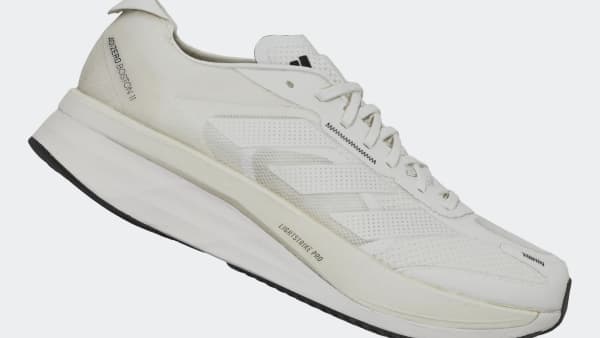 Adidas adizero white on sale