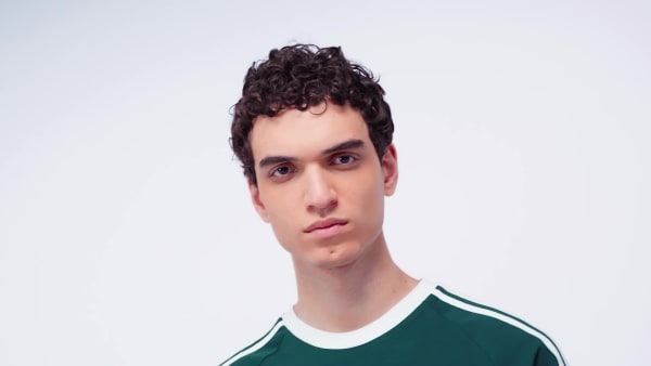 Πράσινο Μπλούζα Adicolor Classics 3-Stripes