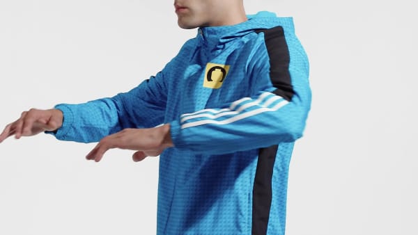 Blu Giacca a vento adidas Tiro x LEGO®