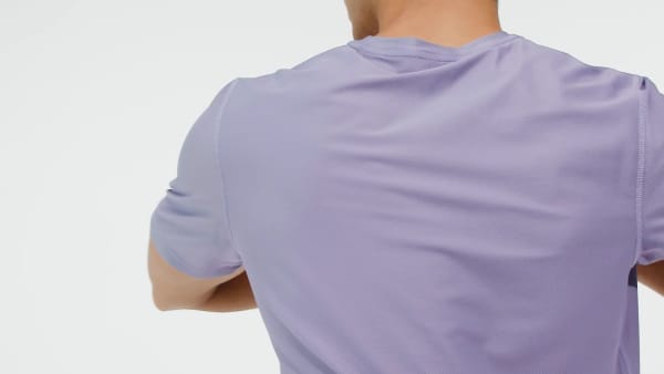 Purple Own the Run Tee