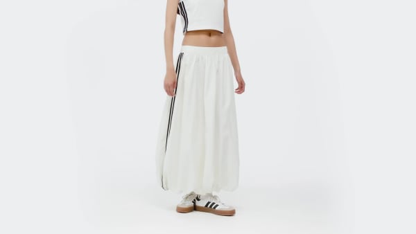 Blanc JUPE LONGUE BALLOON