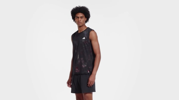 Zwart Melbourne Tennis Mouwloos Shirt