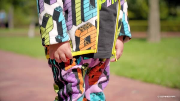 Negro Conjunto de Polo y Pantalón adidas x Classic LEGO®