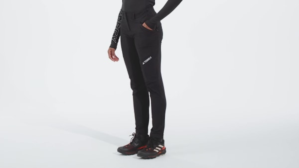 Czerń Spodnie Techrock Brushed Softshell