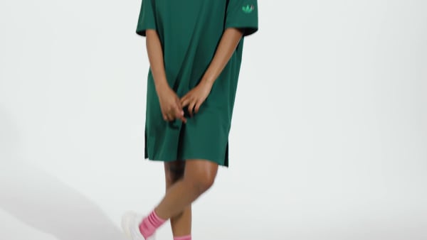 Green adidas Originals x Hello Kitty Tee Dress