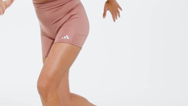 Ροζ Own the Run Short Leggings