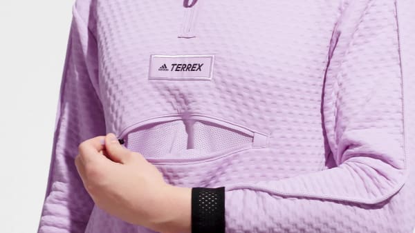 Paars Terrex Hike Fleece 29572
