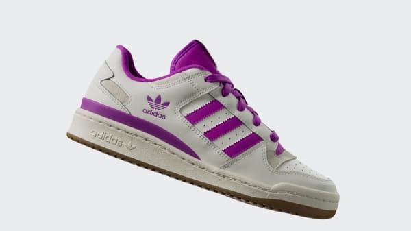 Hvid Forum Low CL sko