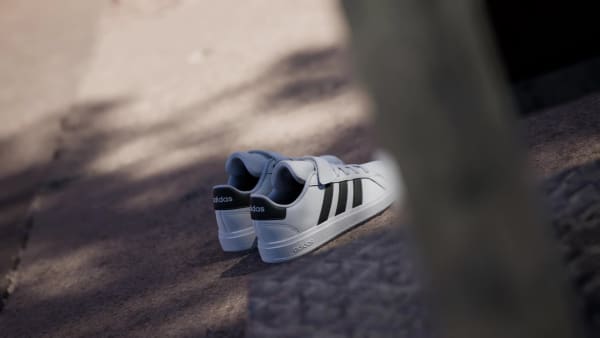 Blanco Zapatillas Grand Court 2.0 Niños