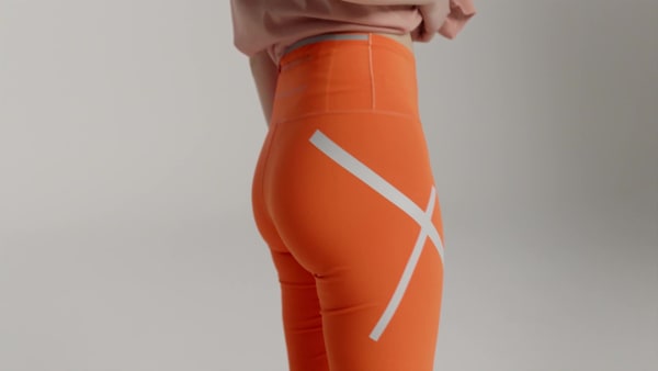 Orange adidas by Stella McCartney TruePace Cycling Shorts SU535