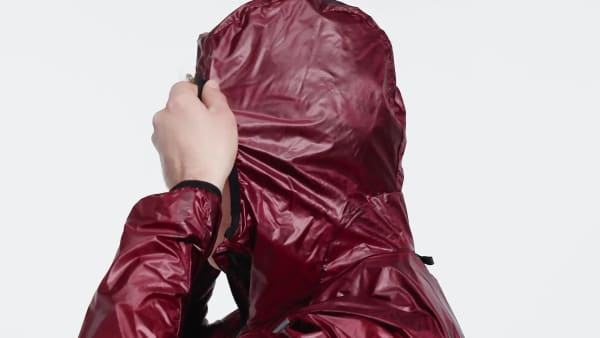 Bordeaux Techrock Three-in-One Windjack met Capuchon