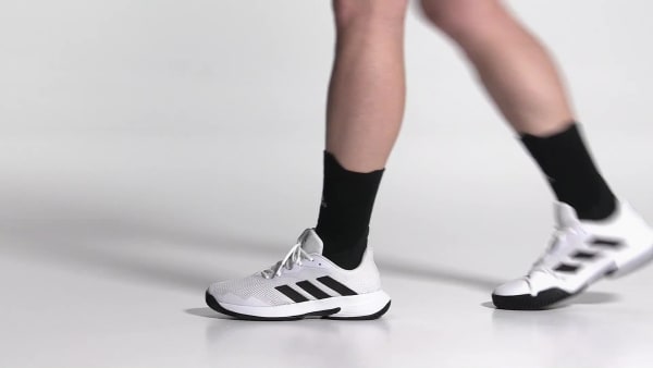 wit Courtjam Control Tennisschoenen