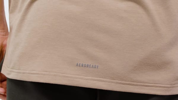 สีน้ำตาล เสื้อยืดออกกำลังกาย Designed for Training