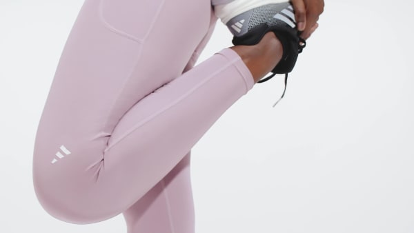 Adidas Own the Run Colourblock 7/8 Womens Tights Legend Ink / Reflective  Silver - Pushys