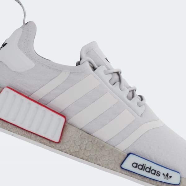 White NMD_R1 Shoes