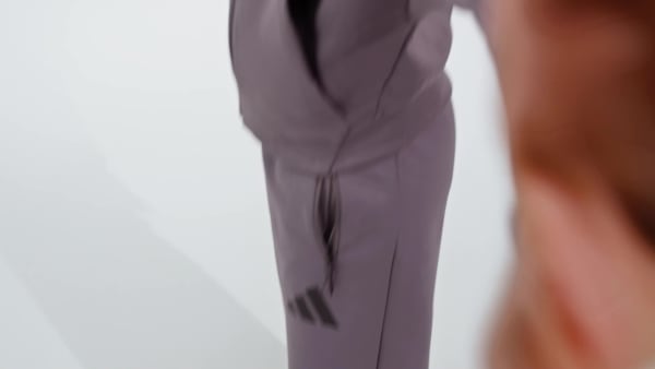 Grey adidas Z.N.E. Barrel Tracksuit Bottoms